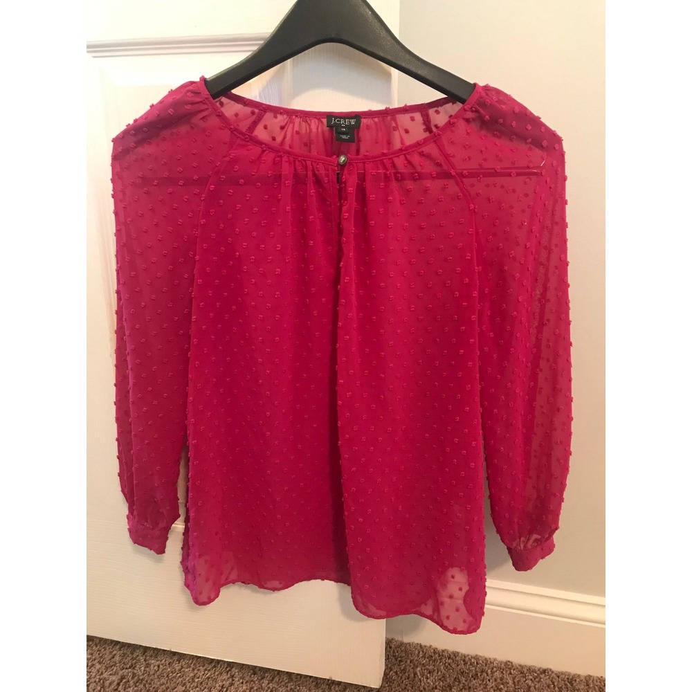 J. Crew Pink Top